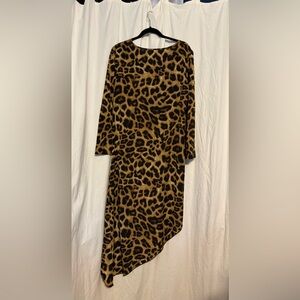 SHEIN Curve Animal Print Dress